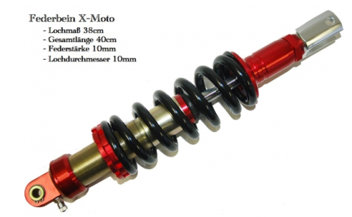 Federbein XB31 Mitte-Mitte-Auge 38cm